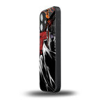 naruto vermilion back phone cover | glass case for iphone 16