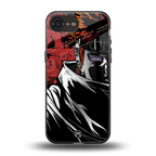 naruto vermilion back phone cover | glass case for iphone 16e