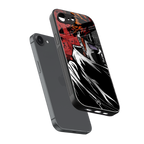 naruto vermilion back phone cover | glass case for iphone 16e