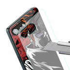 naruto vermilion back phone cover | glass case for iphone 16e