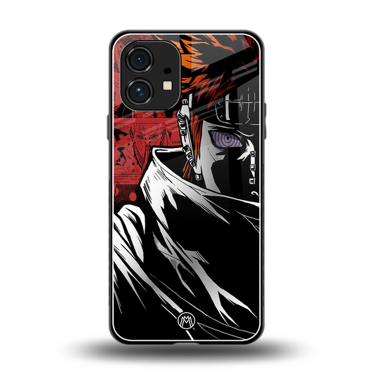 naruto vermilion back phone cover | glass case for nothing phone 1