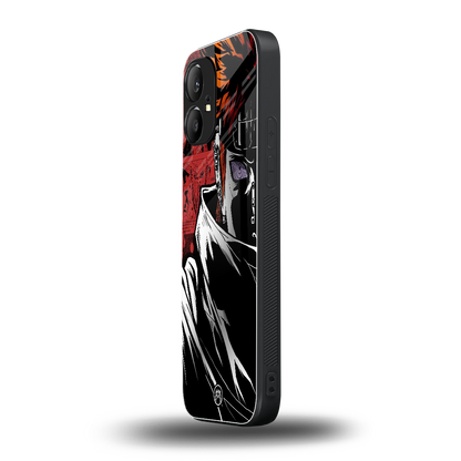 naruto vermilion back phone cover | glass case for nothing phone 1