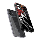 naruto vermilion back phone cover | glass case for nothing phone 2