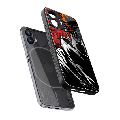 naruto vermilion back phone cover | glass case for nothing phone 2