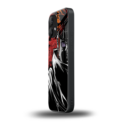naruto vermilion back phone cover | glass case for nothing phone 2