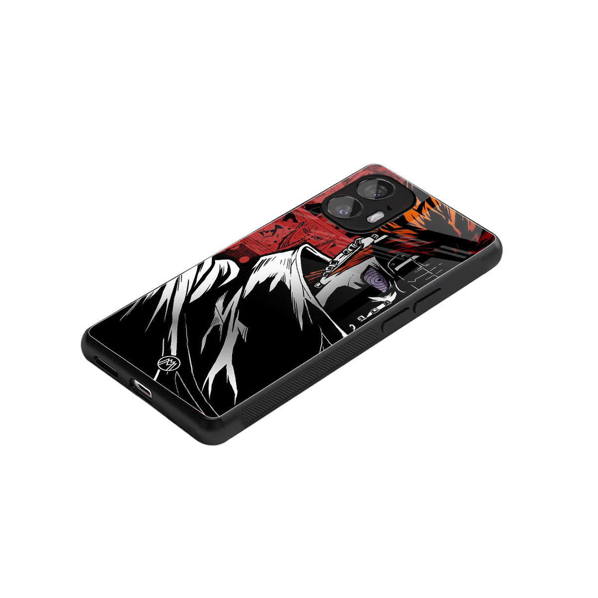 naruto vermilion back phone cover | glass case for nothing phone 2