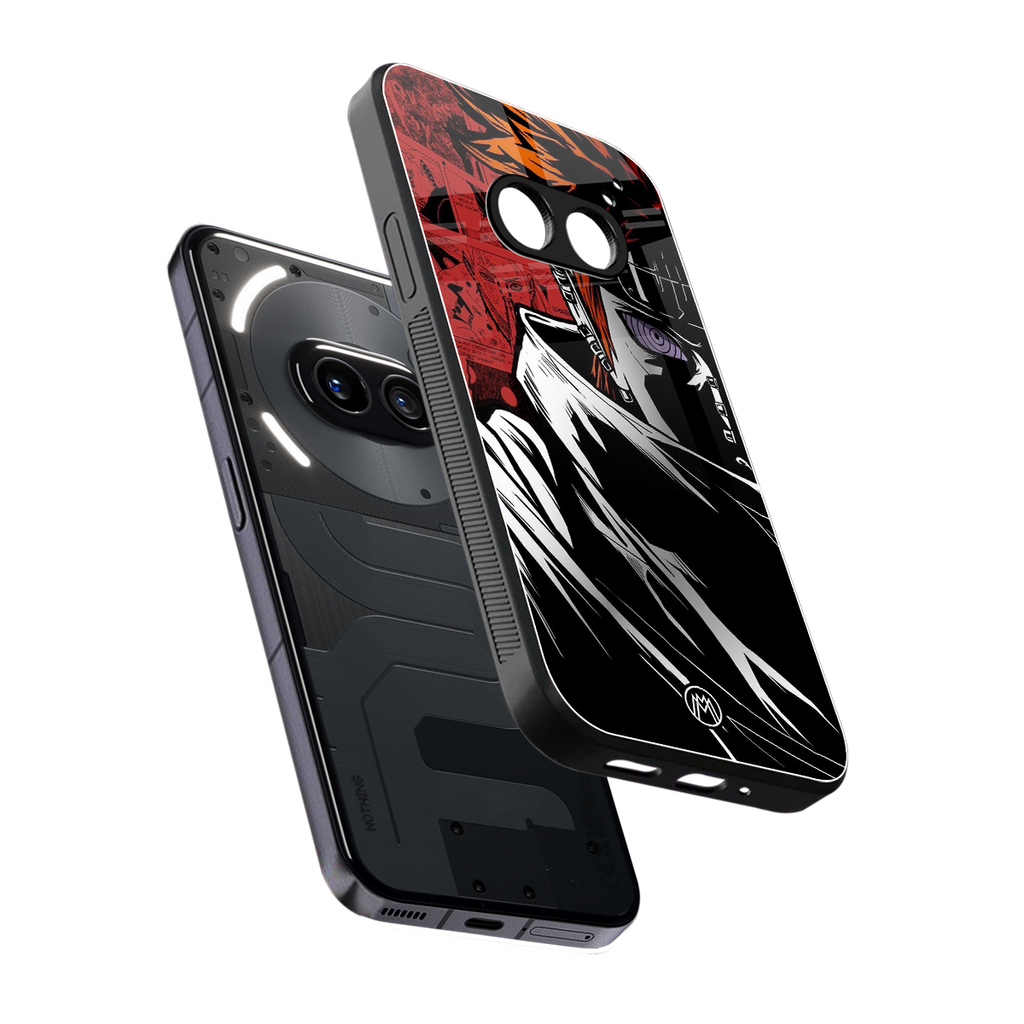 naruto vermilion back phone cover | glass case for nothing phone 2a