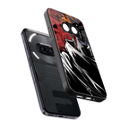 naruto vermilion back phone cover | glass case for nothing phone 2a