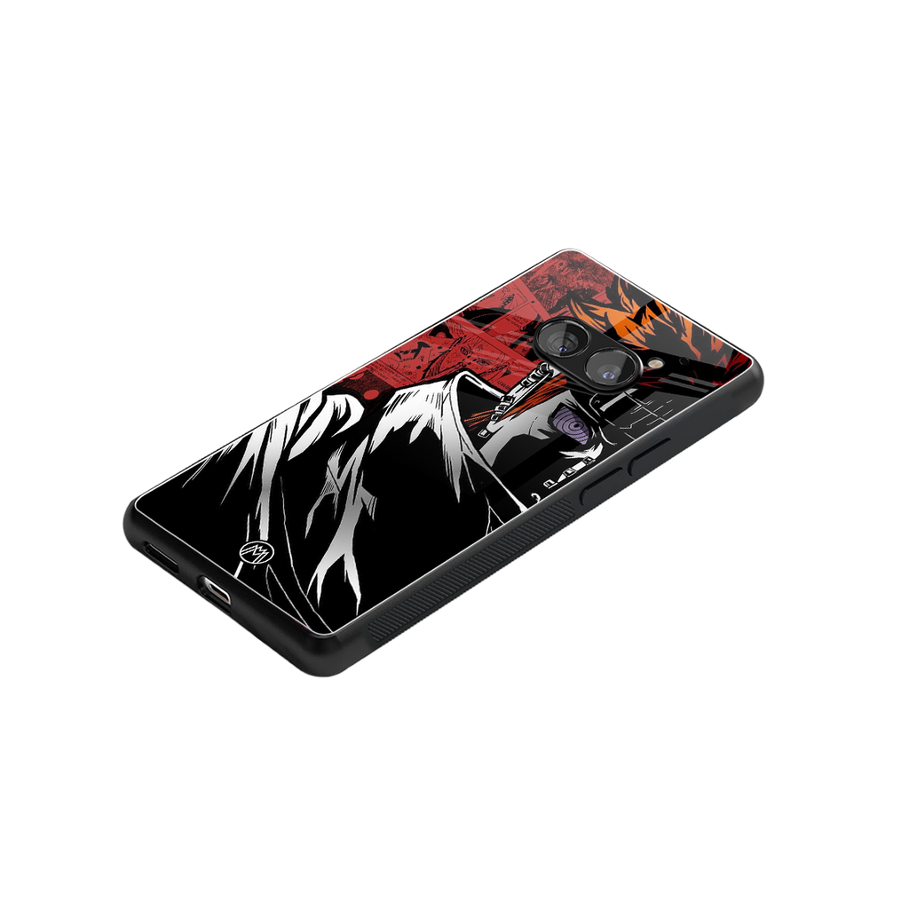 naruto vermilion back phone cover | glass case for nothing phone 2a