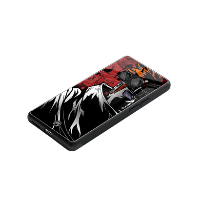 naruto vermilion back phone cover | glass case for nothing phone 2a