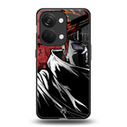 naruto vermilion back phone cover | glass case for oneplus nord 3