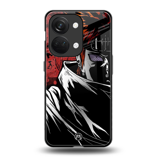 naruto vermilion back phone cover | glass case for oneplus nord 3