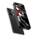 naruto vermilion back phone cover | glass case for oneplus nord 3