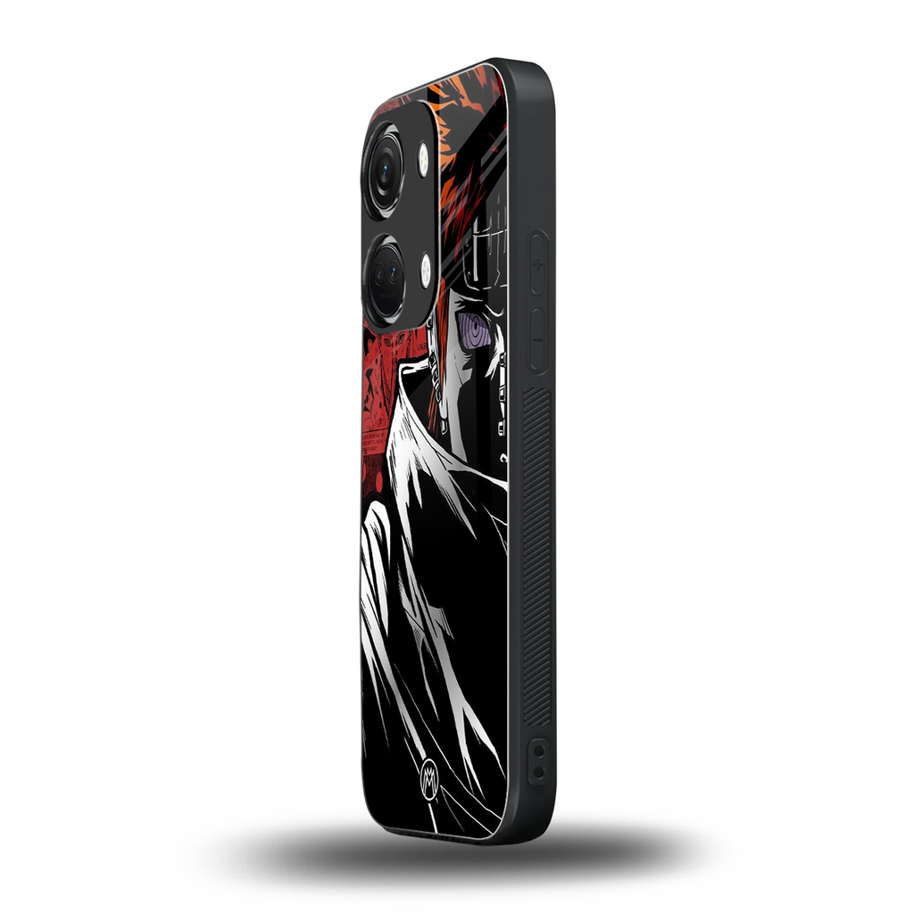 naruto vermilion back phone cover | glass case for oneplus nord 3