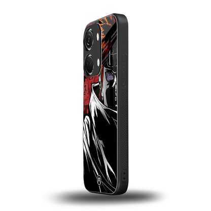 naruto vermilion back phone cover | glass case for oneplus nord 3