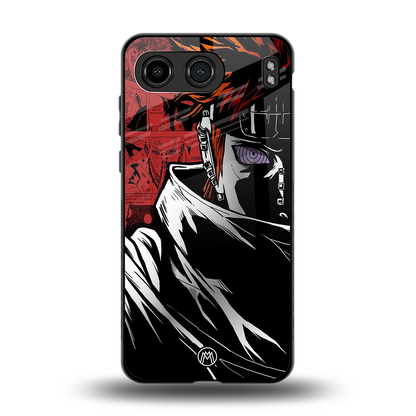 naruto vermilion back phone cover | glass case for oneplus nord 4