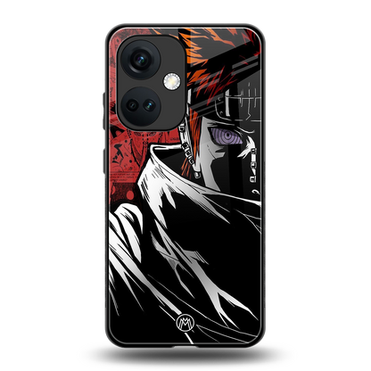 naruto vermilion back phone cover | glass case for oneplus nord ce 3