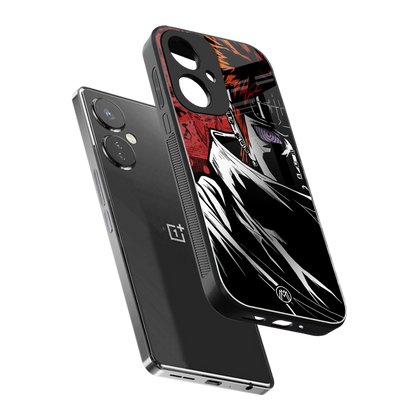 naruto vermilion back phone cover | glass case for oneplus nord ce 3
