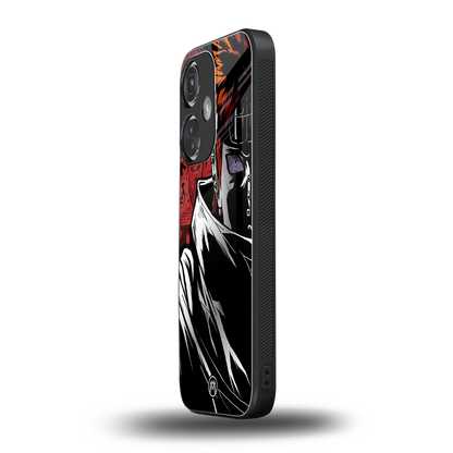 naruto vermilion back phone cover | glass case for oneplus nord ce 3