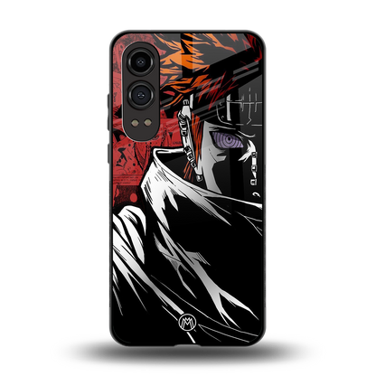 naruto vermilion back phone cover | glass case for oneplus nord ce 4 lite