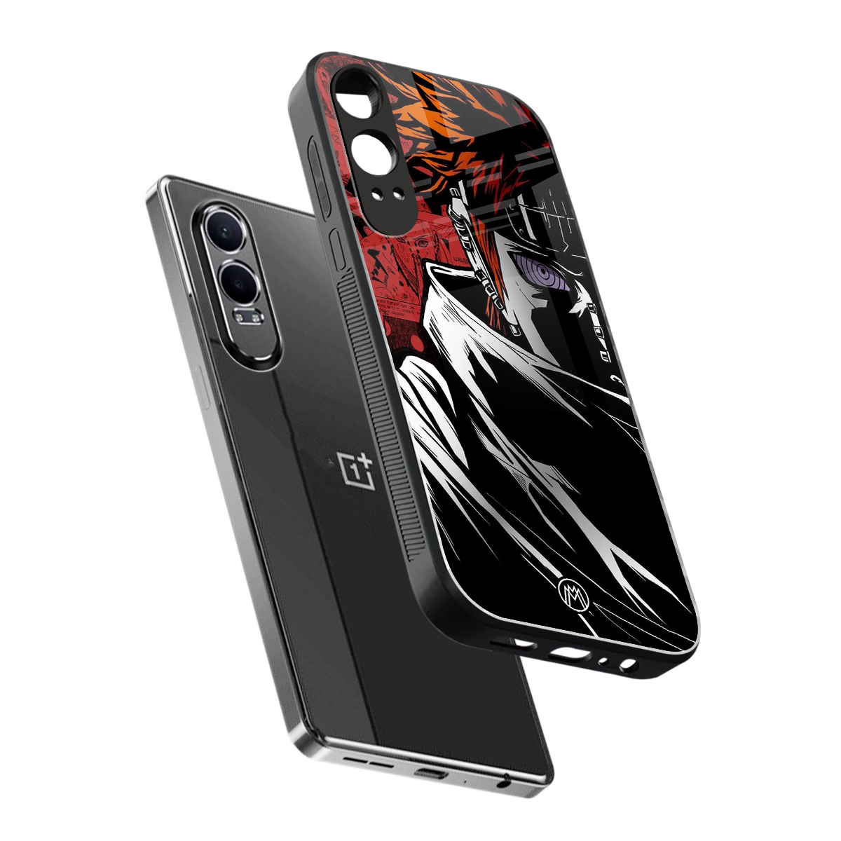 naruto vermilion back phone cover | glass case for oneplus nord ce 4 lite