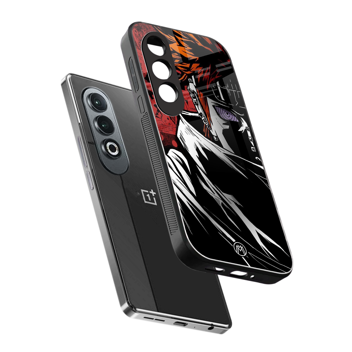 naruto vermilion back phone cover | glass case for oneplus nord ce 4