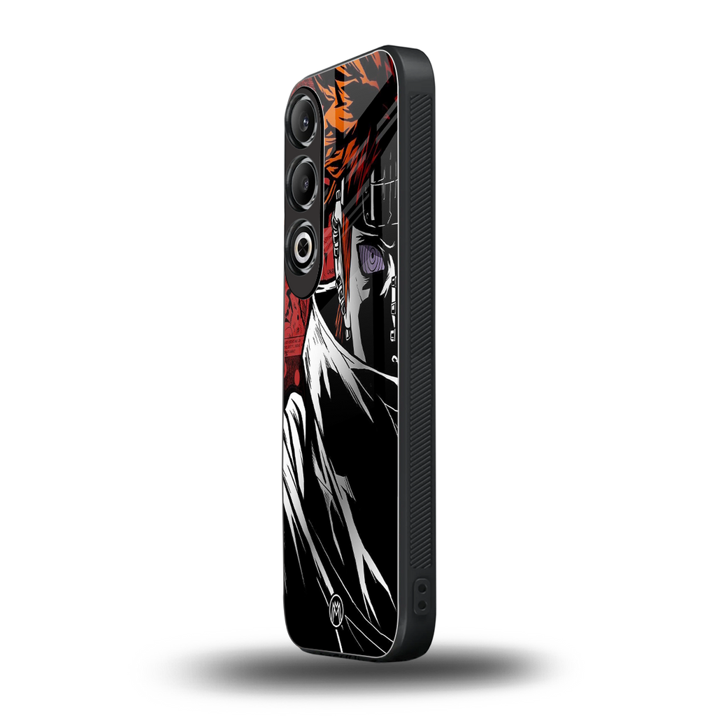 naruto vermilion back phone cover | glass case for oneplus nord ce 4
