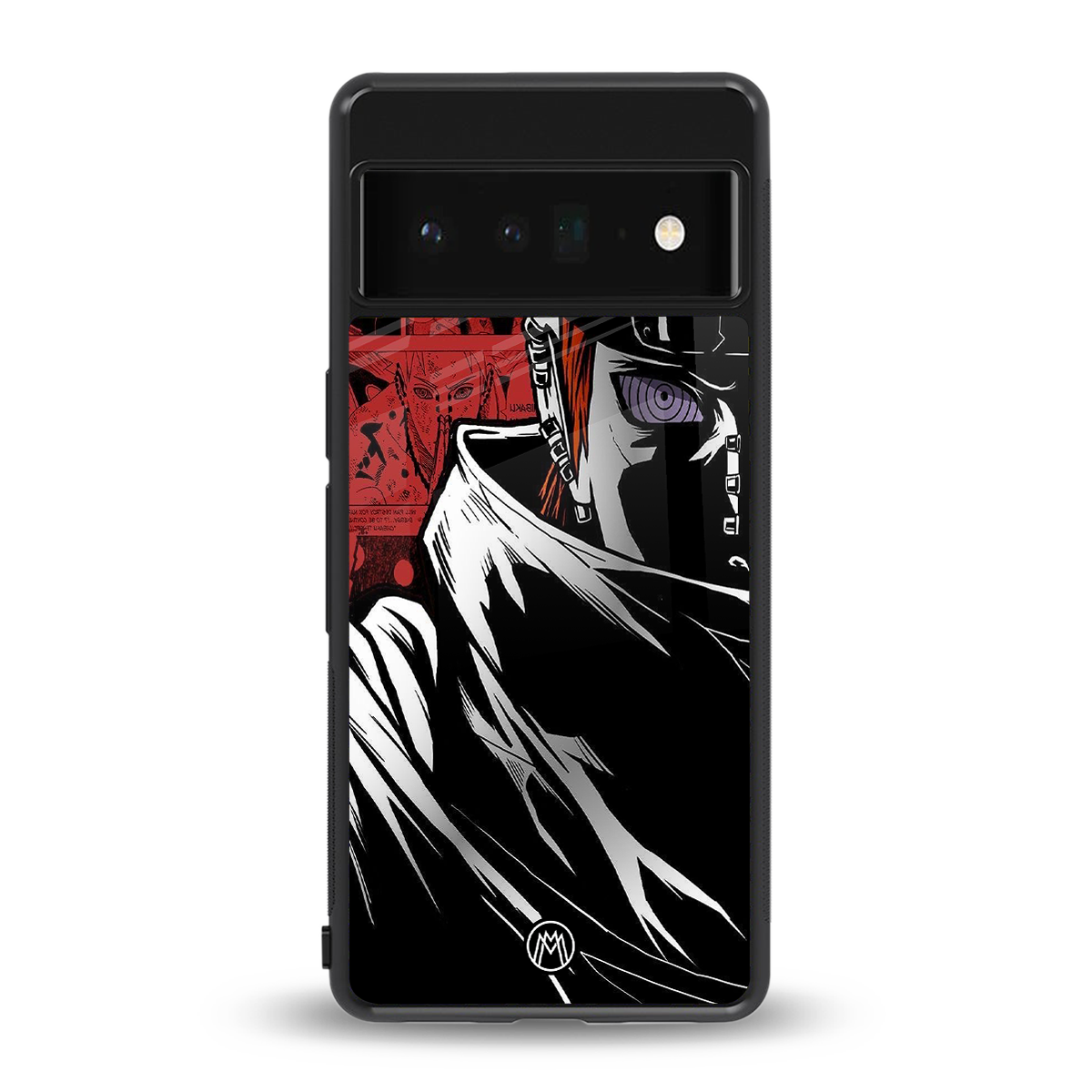naruto vermilion back phone cover | glass case for google pixel 6 pro