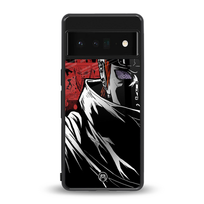 naruto vermilion back phone cover | glass case for google pixel 6 pro