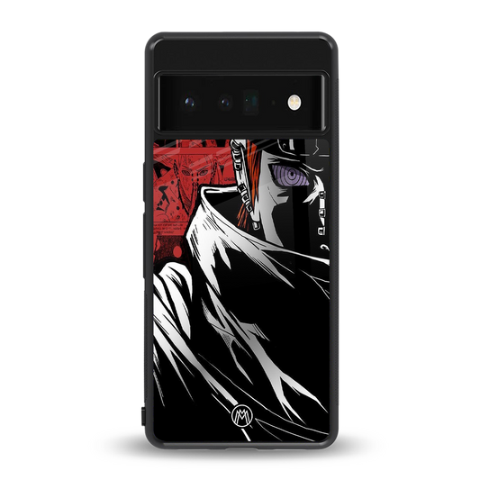 naruto vermilion back phone cover | glass case for google pixel 6 pro