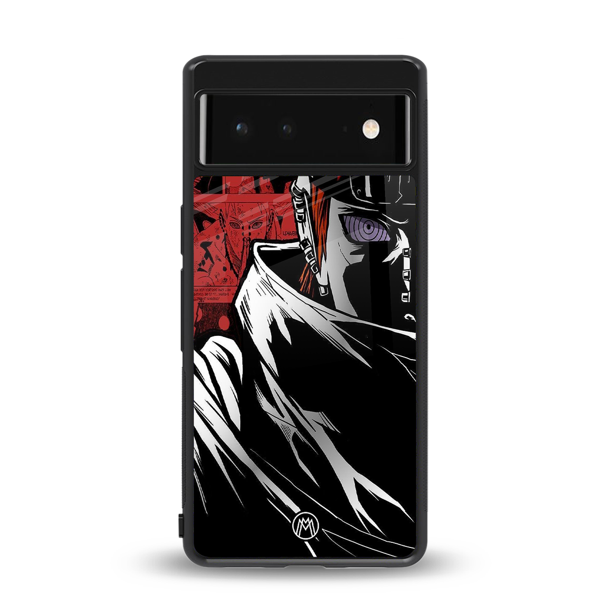 naruto vermilion back phone cover | glass case for google pixel 6