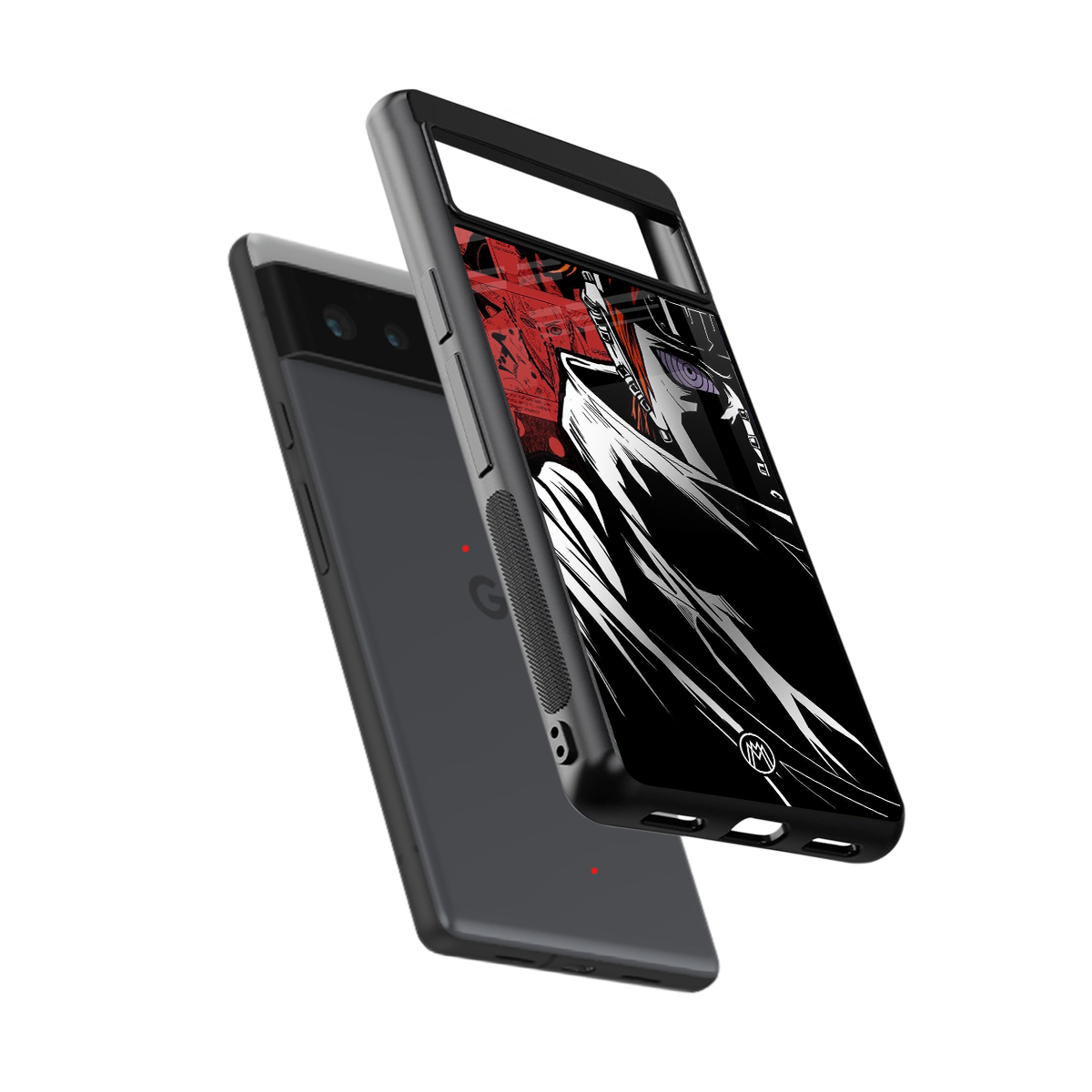 naruto vermilion back phone cover | glass case for google pixel 6