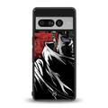 naruto vermilion back phone cover | glass case for google pixel 7 pro