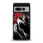 naruto vermilion back phone cover | glass case for google pixel 7 pro