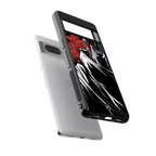 naruto vermilion back phone cover | glass case for google pixel 7 pro