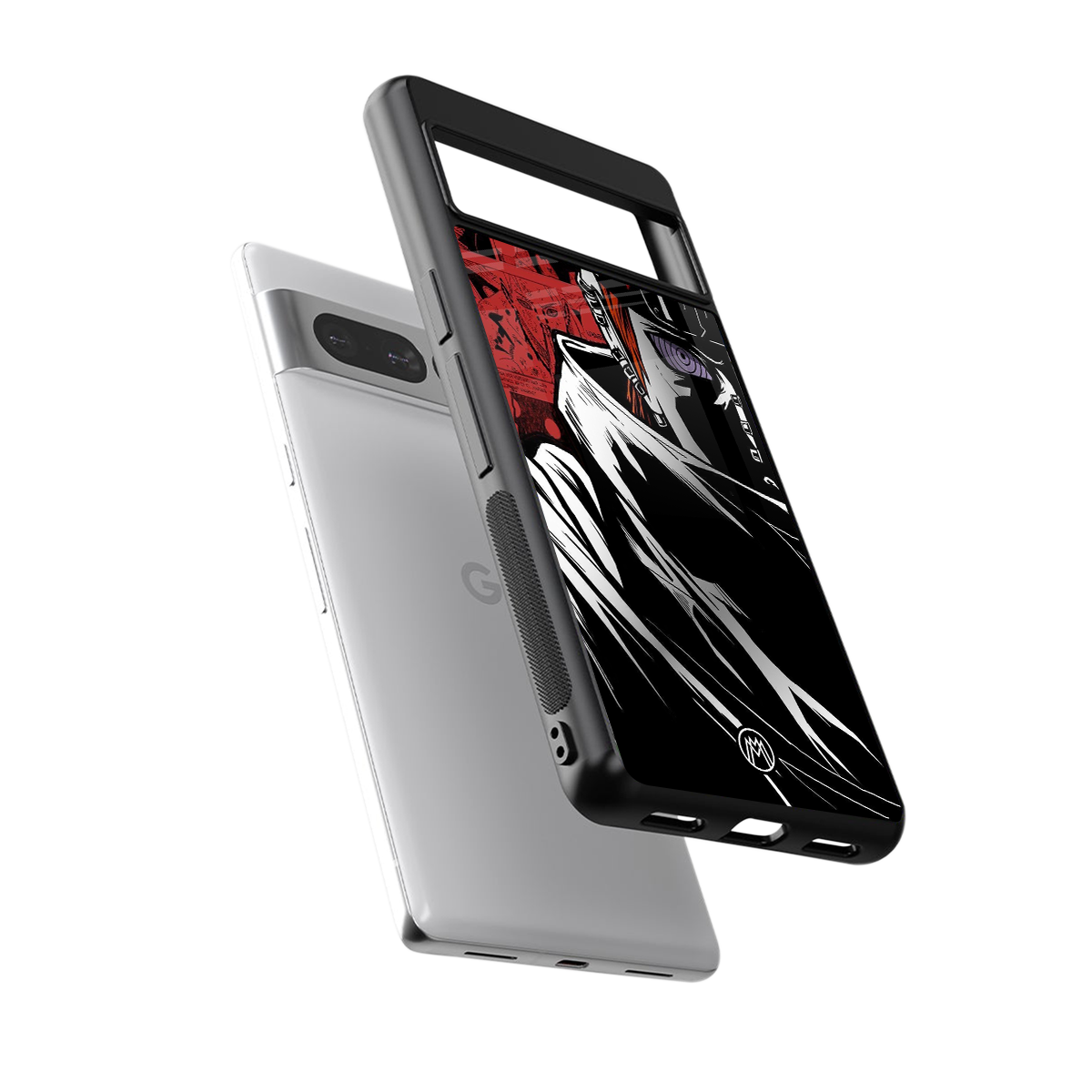 naruto vermilion back phone cover | glass case for google pixel 7 pro