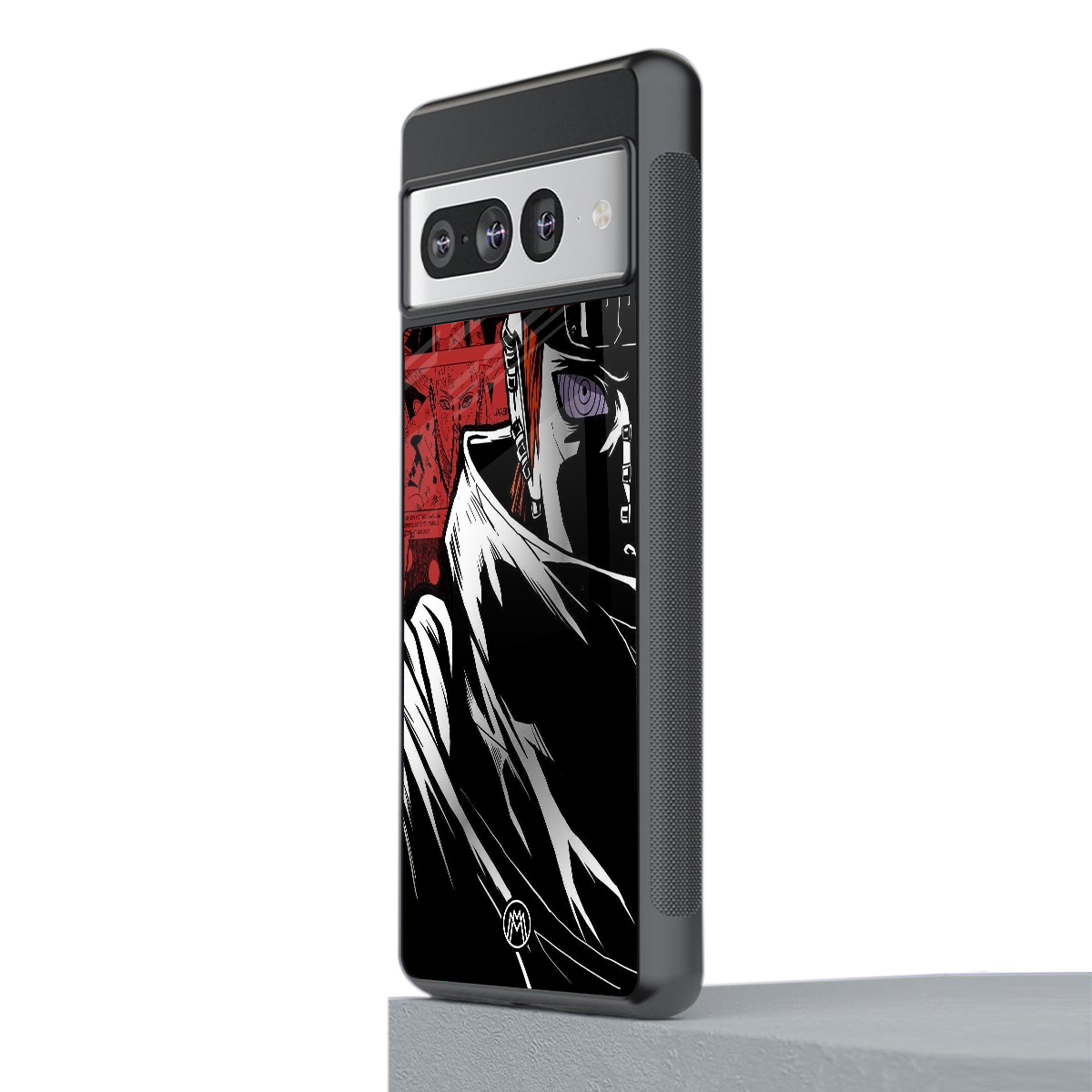 naruto vermilion back phone cover | glass case for google pixel 7 pro