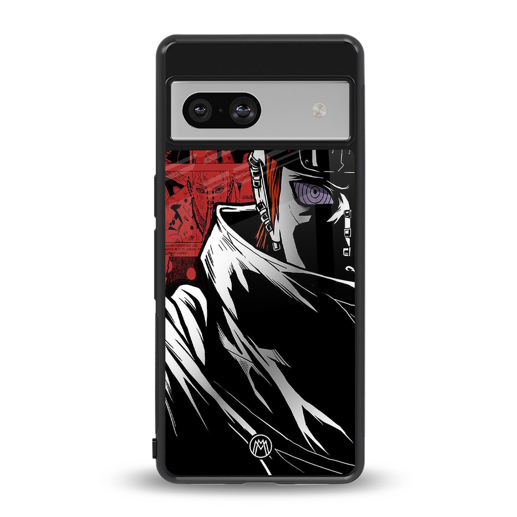 naruto vermilion back phone cover | glass case for Google Pixel 7