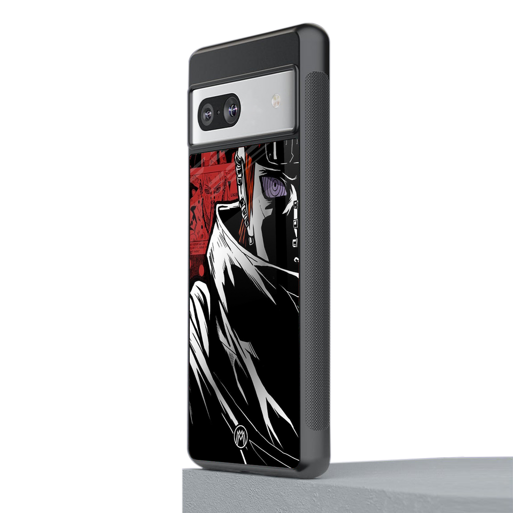 naruto vermilion back phone cover | glass case for Google Pixel 7