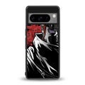 naruto vermilion back phone cover | glass case for google pixel 8 pro