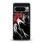 naruto vermilion back phone cover | glass case for google pixel 8 pro