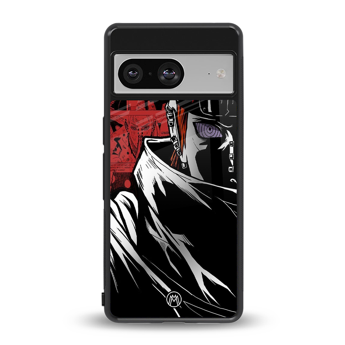naruto vermilion back phone cover | glass case for Google Pixel 8
