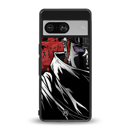 naruto vermilion back phone cover | glass case for Google Pixel 8