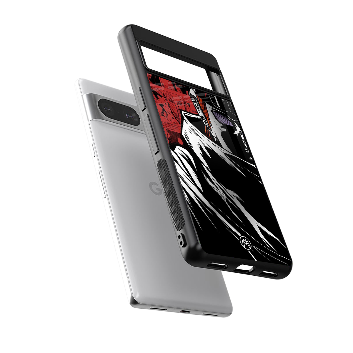 naruto vermilion back phone cover | glass case for Google Pixel 8