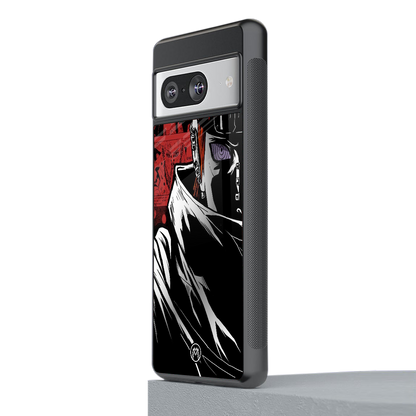 naruto vermilion back phone cover | glass case for Google Pixel 8