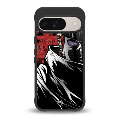 naruto vermilion back phone cover | glass case for google pixel 9
