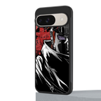 naruto vermilion back phone cover | glass case for google pixel 9