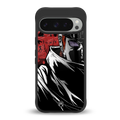 naruto vermilion back phone cover | glass case for google pixel 9 pro