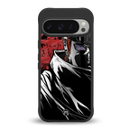 naruto vermilion back phone cover | glass case for google pixel 9 pro