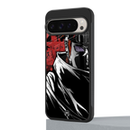 naruto vermilion back phone cover | glass case for google pixel 9 pro